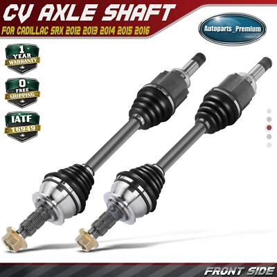 2x Conjunto de eje CV delantero izquierdo y derecho para Cadillac SRX 2012 2013 2014 2015 2016 Foto 1 de 4