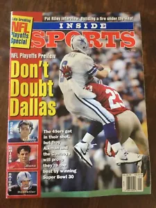 Inside Sports Januar 1996 Troy Aikman Cowboys Super Bowl 30 - Bild 1 von 8