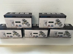 TICONN Runde Türklinken, Durchgangstürklinke, 5er Pack - Bild 1 von 4