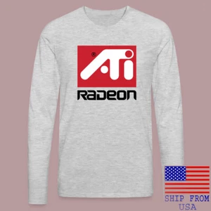 ATI Radeon Games Computer Gaming Grey Size S-2XL - Picture 1 of 1