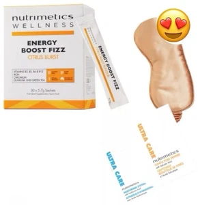4 Items Sleep Eye Mask Energy Boost Fizz Citrus Burst Moisturising System Pore - Bild 1 von 7