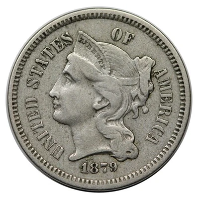 1879 3 Cent Nickel - Image 1 of 2