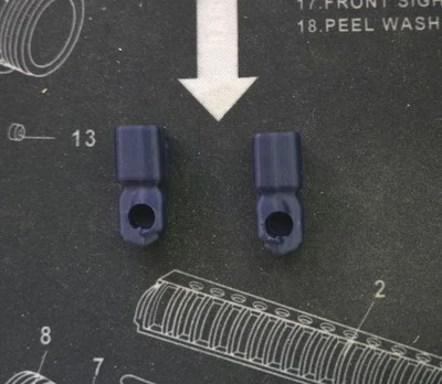 Transformers G1 Seeker 3D Printed Replacement Upgraded Hands With Weapons Ports - Image 1 of 3