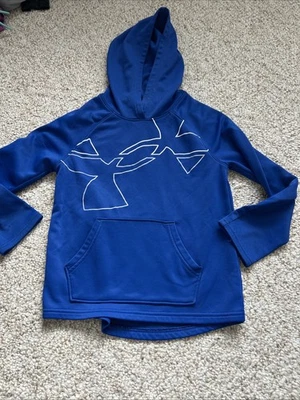 Under ARMOUR  Boys Sweatshirt Size S Few Snags - Image 1 of 4