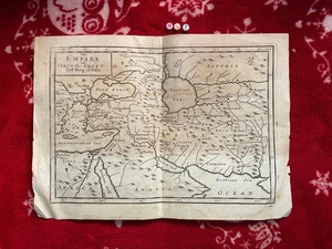 1728 VERY RARE Herman Moll Map , Genuine, cartography , Cyrus The Great - Picture 1 of 4