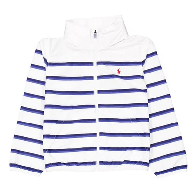 Chaqueta Polo Ralph Lauren Niños Ombre Bretón Rayas, Talla 6Y Foto 1 de 2