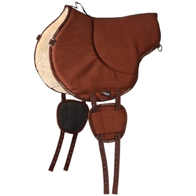 Harry's Horse Bareback Pad Faux Fur braun - Bild 1 von 2