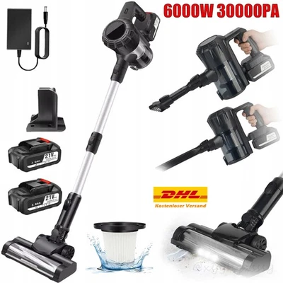 6000W Staubsauger Hoover Akku 6 IN1 mit funktion Handstaubsauger kabellos 30KPA - Bild 1 von 4