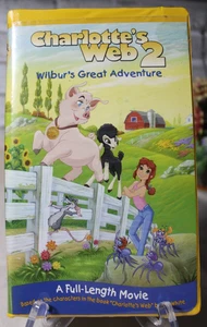 Universal Home Entertainment Charlottes Web 2 Wilburs Great Adventure (VHS,2002) - Picture 1 of 3