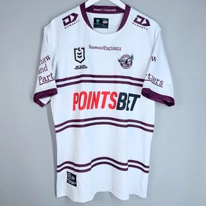 2023 MANLY WARRINGAH SEA EAGLES AWAY JERSEY #1 TRBOJEVIC 2XL - Picture 1 of 6