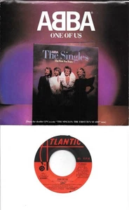 ABBA One Of Us / Should I Laugh Or Cry 45 with RARE Picture Sleeve from 1981 - Picture 1 of 1