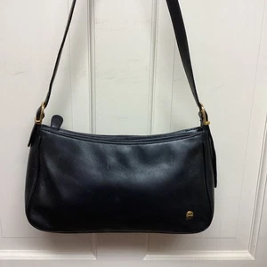 Borsa a tracolla in pelle nera di Etienne Aigner - Foto 1 di 6