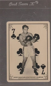 SWEET 2013 PANINI GOLDEN AGE ROCKY MARCIANO PLAYING CARD BOXING 49-0 UNDEFEATED - Picture 1 of 2