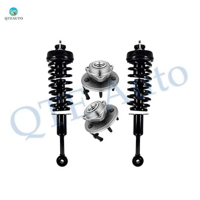 Juego de 4 cojinetes de cubo de rueda de puntal rápidos delanteros para Lincoln Aviator 2003-2005 Foto 1 de 4