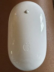 GENUINE Apple Wireless Bluetooth Mighty Mouse Model A1197 - Picture 1 of 5