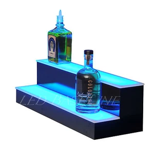 26" LED BARREGAL, zweistufig, Schnapsflaschenregal, Flaschenständer Regal - Bild 1 von 5