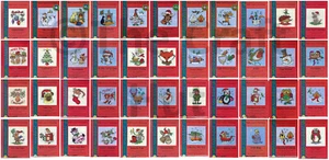 British Mouseloft Christmas Greeting Card Fun Counted Cross Stitch Kits New - Picture 1 of 50