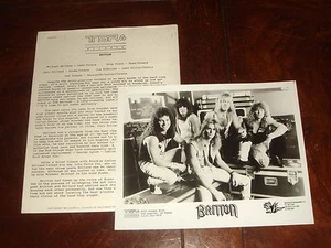 Ultra Rare BRITTON "ROCK HARD" 1988 TSR RECORDS PRESS KIT + PHOTO - Bild 1 von 4