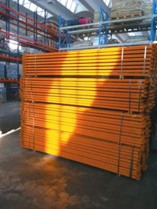 11,3 lfm Palettenregal, 3 m hoch,Schwerlastregal, 5 Rahmen, 16 Traversen 2t/Eb. - Bild 1 von 9