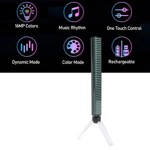 RGB Sound Control Light 32x Dazzling LED Bead Voice Control Ambience Light Set - Picture 1 of 12