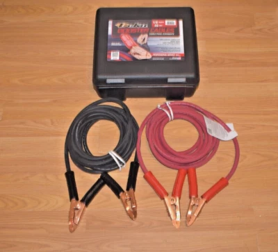 Cable de refuerzo de servicio profesional calibre 1/0 20' cobre HECHO EN EE. UU. Deka East Penn Foto 1 de 4