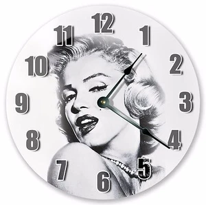 10.5" CLASSIC MARILYN MONROE PORTRAIT - Large 10.5" Wall Clock - Home Décor 3351 - Picture 1 of 3