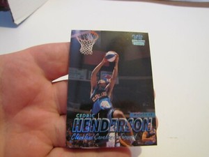 97-98 FLEER TRADITION TIFFANY CEDRIC HENDERSON #314 CARD NRMT