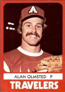 1980 Arkansas Travelers TCMA #11 Alan Olmsted St Louis Missouri MO Baseball Card