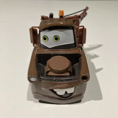 Disney Pixar Cars Mater Brown Tow Truck Toy Car Mattel 3.5 - Image 1 of 4