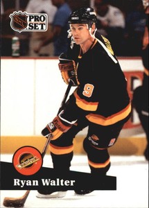 1991-92 (CANUCKS) Pro Set French #504 Ryan Walter