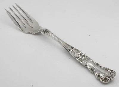 Tenedor de ensalada individual Gorham de plata de ley Buttercup Foto 1 de 4