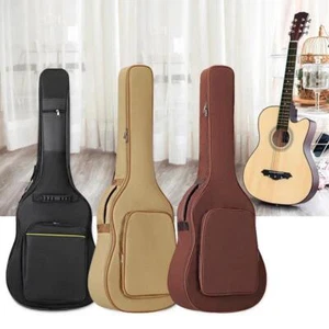 Bag Gig Guitar Electric Padded Case Acoustic Soft Black Backpack Gator Bass Duti - Picture 1 of 29