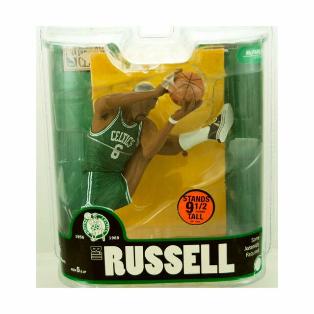 NBA Legends Ser 3 Boston Celtics Bill Russell 9in Action Figure McFarlane Toys