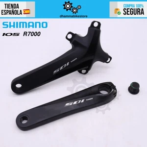 Juego de bielas Shimano 105 R7000 brazo de manivela lado izquierdo 110bcd 165 170 172,5 - Imagen 1 de 8
