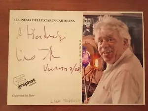 LINO TOFFOLO AUTOGRAFO ORIGINALE CARTOLINA 10 x 15 cm ATTORE VENEZIA - Foto 1 di 5