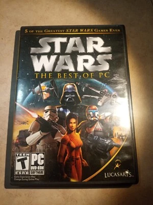 Star Wars: The Best of PC (PC, 2006) 3 Discs with Manual & Case - Image 1 of 3