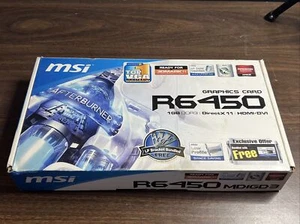 MSI R6450 MD1GD3 Graphics Card - Picture 1 of 8