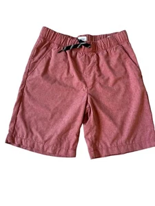 Old Navy - Boys Youth Size L (10/12) - Drawstring Shorts - Red Brick - Picture 1 of 9