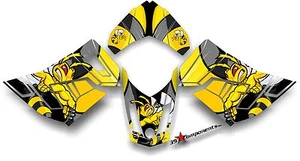 Ski-Doo REV XR1200 Custom Graphic Kit, Killer Bee Decal Sticker Skidoo Econo - Picture 1 of 1