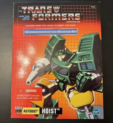Polipasto Serie Conmemorativa Transformers - ¡NUEVO, caja sin abrir! Foto 1 de 4