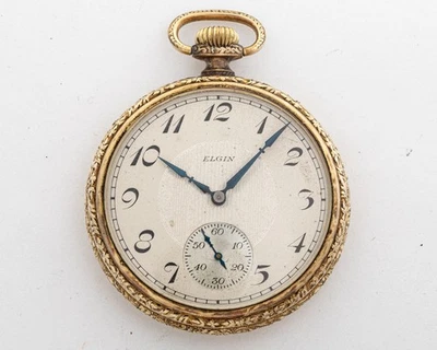 Antique Elgin Grade 291 Pocket Watch 16 Size 7 Jewel w/Supreme Case! - Image 1 of 4