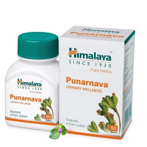 3 X Himalaya Punarnava Tablets - 60 Count FREE SHIPPING - Picture 1 of 4