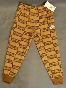 New Nike Embroidered Sweatpants Just Do It Medium 5-6yrs *Children* - Picture 1 of 3