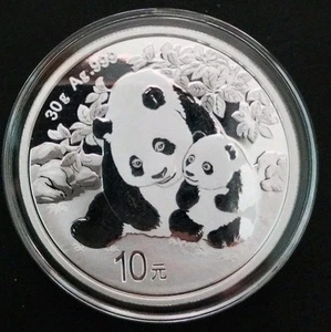 China Panda 2024 Silbermünze 30 Gramm - Bild 1 von 2