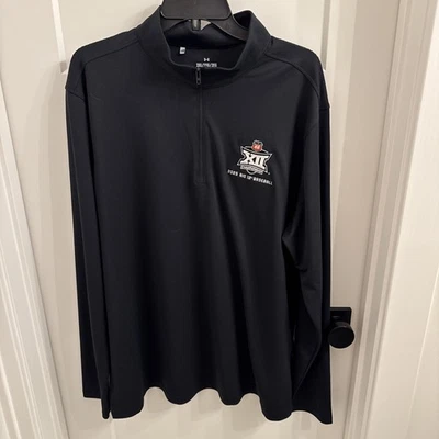 Under Armour Big 12 Campeonato de Béisbol Manga Larga Cuarto Cremallera Para Hombres 3XL NUEVO CON ETIQUETAS Foto 1 de 4