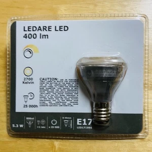LEDARE LED bulb E17 reflector 400 lm, warm dimming 2700 K 5.3 W NEW IKEA - Picture 1 of 2