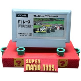 F1 Race Nintendo Famicom HVC-FR Video Game 1984 Racing Classic Japan Import Cart