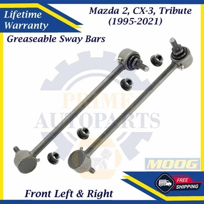 Barra estabilizadora delantera izquierda MOOG OEM para Mazda 2/CX-3 2001-2021/Tribute 9 años de garantía Foto 1 de 4