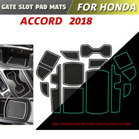 15X For Honda Accord 10th 2017-19 Red Interior Door Gate Slot Pad Cup Mat Holder
