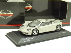 MINICHAMPS 1/43 - McLaren F1 GTR 1995 Argento - Foto 1 di 2